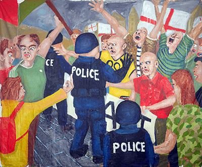 Bad Painting 441 by Jay Rechsteiner