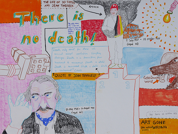 Death does not exist. Depitcting Jean Tinguely and Jo Siffert